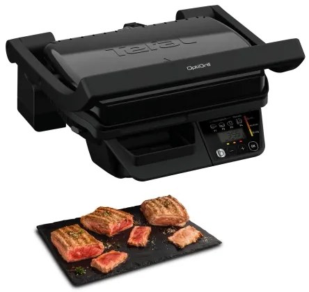 Tefal - Okos elektromos grill Tefal OPTIGRILL 2000W/230V