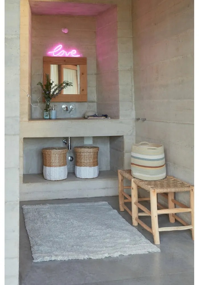 Mentazöld pamut gyerek játszószőnyeg 90x130 cm Waves – Lorena Canals