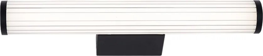 Gyönyörű kristály fali lámpa fekete csillogás mellett Led tükör változó szín