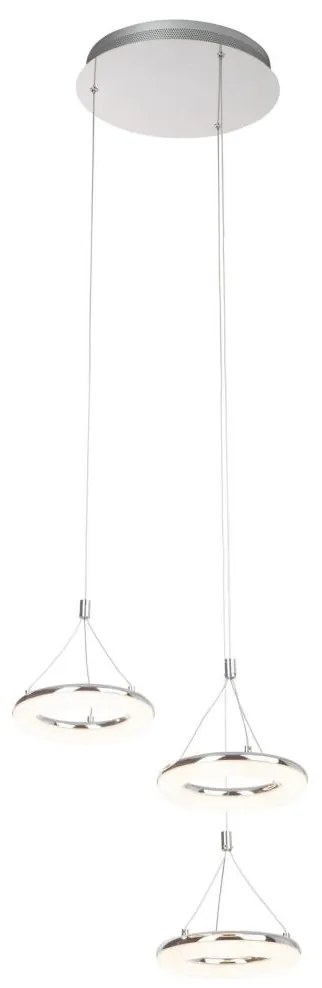 Brilliant - LED Csillár zsinóron DONUT 3xLED/8,7W/230V