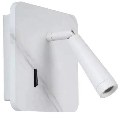 Lucide 77282/03/31 - LED Fali spotlámpa OREGON LED/4W/230V USB fehér