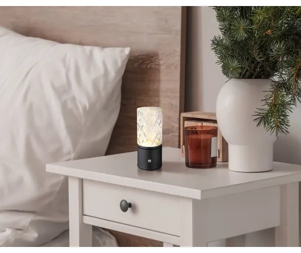 Globo 21010S - LUNKI LED asztali lámpa, 2,5W, 3,7V, dimmelhető