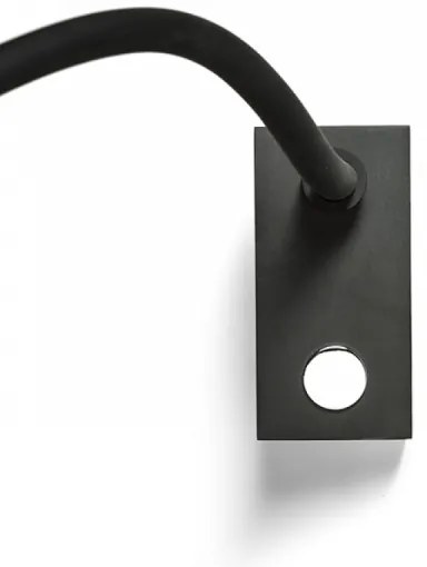 RED - Design Rendl - R10541 - AIM LED/3W/230V flexibilis fekete lámpa