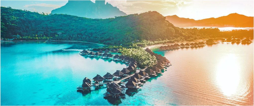 Kép - Bora Bora (120x50 cm)
