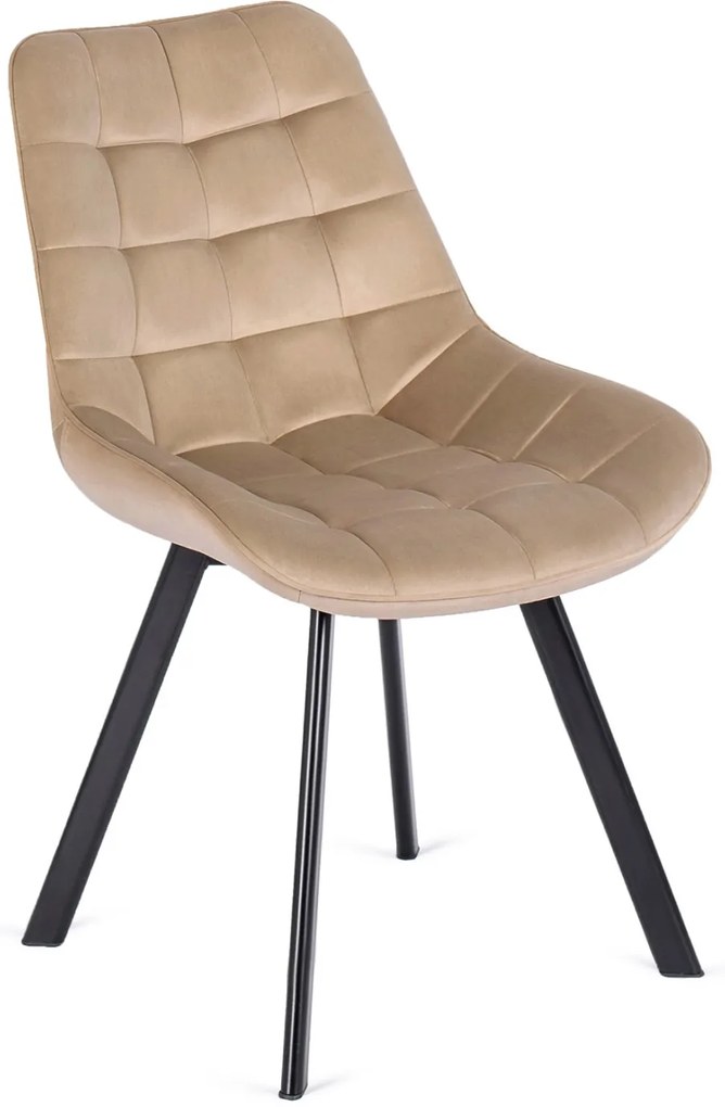 Bézs Bársony Étkezőszék RICK