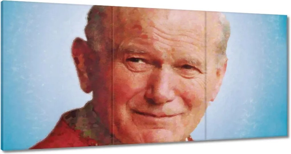 Vászonkép 60x30 II. János Pál pápa