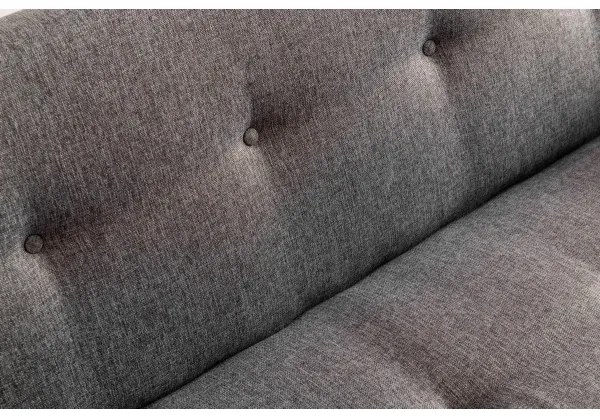 Kétszemélyes kanapé NARA – világosszürke