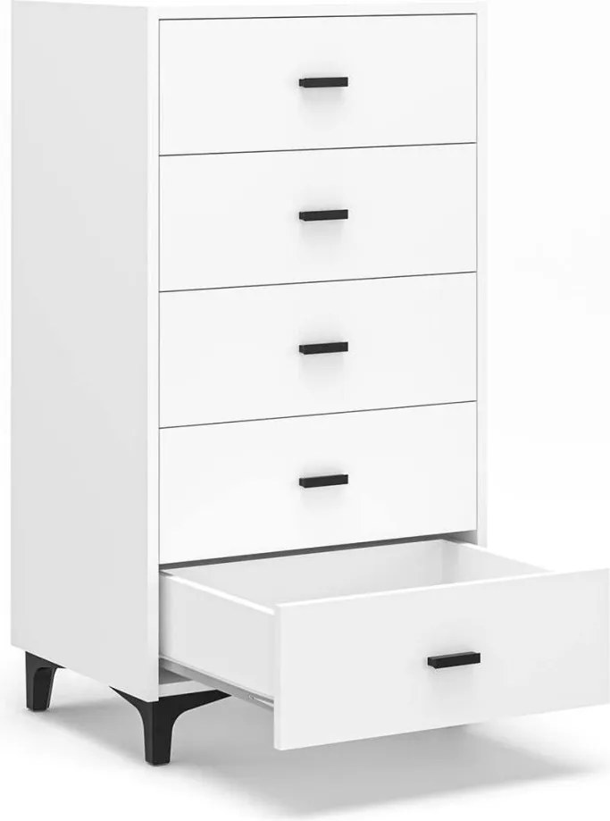 Riva komód, fehér, 60 cm