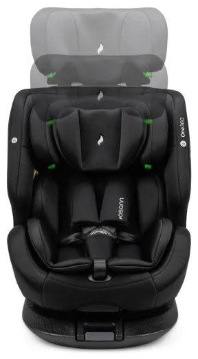 OSANN - ONE 360 i-Size autósülés 40-150 cm teljesen fekete