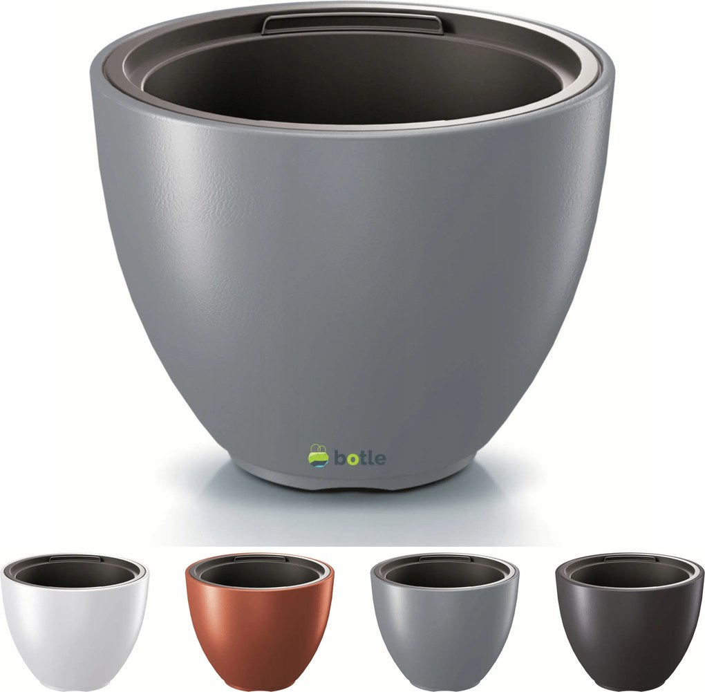 Masszív Modern Virágtartó 30 x 23cm Utántöltő 8L