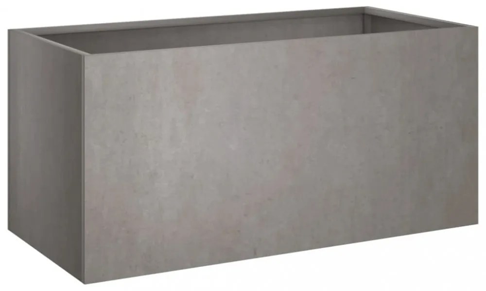 corten acél növénytartó 62x30x29 cm