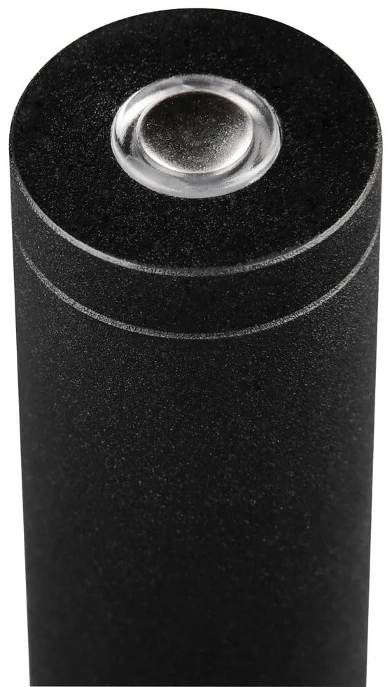 Fekete-ezüstszínű LED állólámpa (magasság 150 cm) Orbit – Trio Select