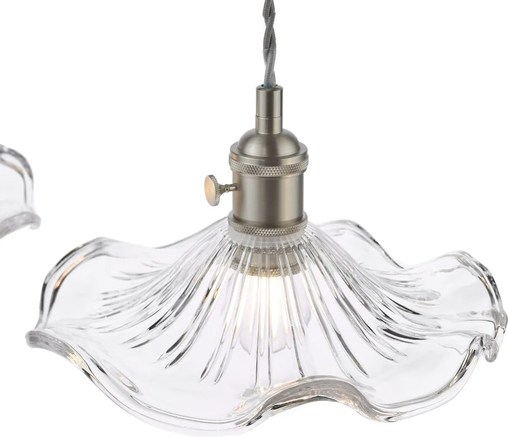 Dar Lighting modern függeszték hadano antik króm darhad3661-12