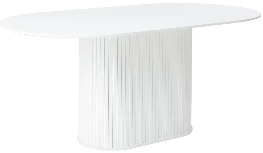 Kerek étkezőasztal 95x180 cm Nola – Unique Furniture