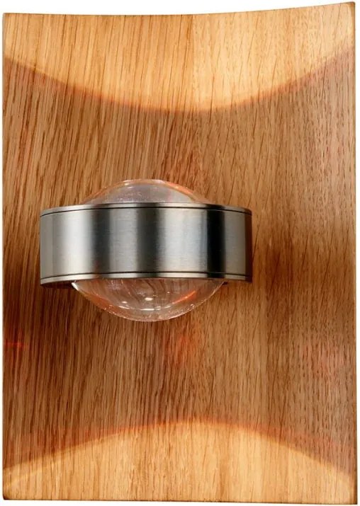 Fischer&Honsel SHINE-WOOD 30542 Fali lámpa 1x9W/LED 2700K 900 lm IP20