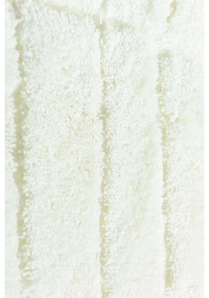 Krémszínű fürdőszobai kilépő 60x100 cm Jungle Leaf – Foutastic