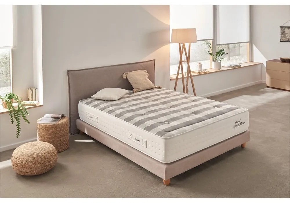 Közepes keménységű hőszabályozó rugós matrac 80x200 cm Grand Spring Nature – Moonia