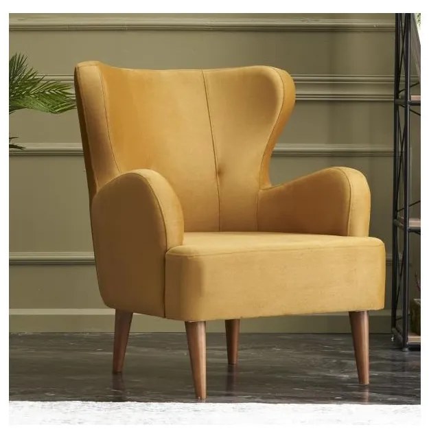 NEKO füles fotel aranyszínű