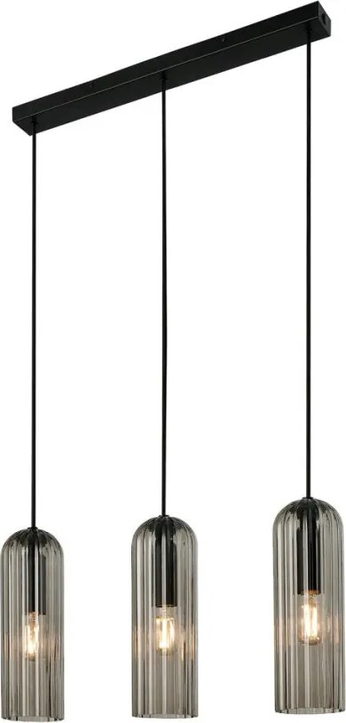 NORDLUX 2412533047 MIELLA Többágú Függesztett Lámpa Füstös E27 IP20
