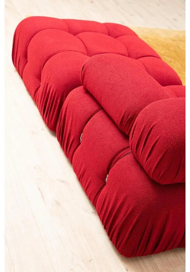 Sarokkanapé Bubble ( L1-O1-1R -Puf) - Red