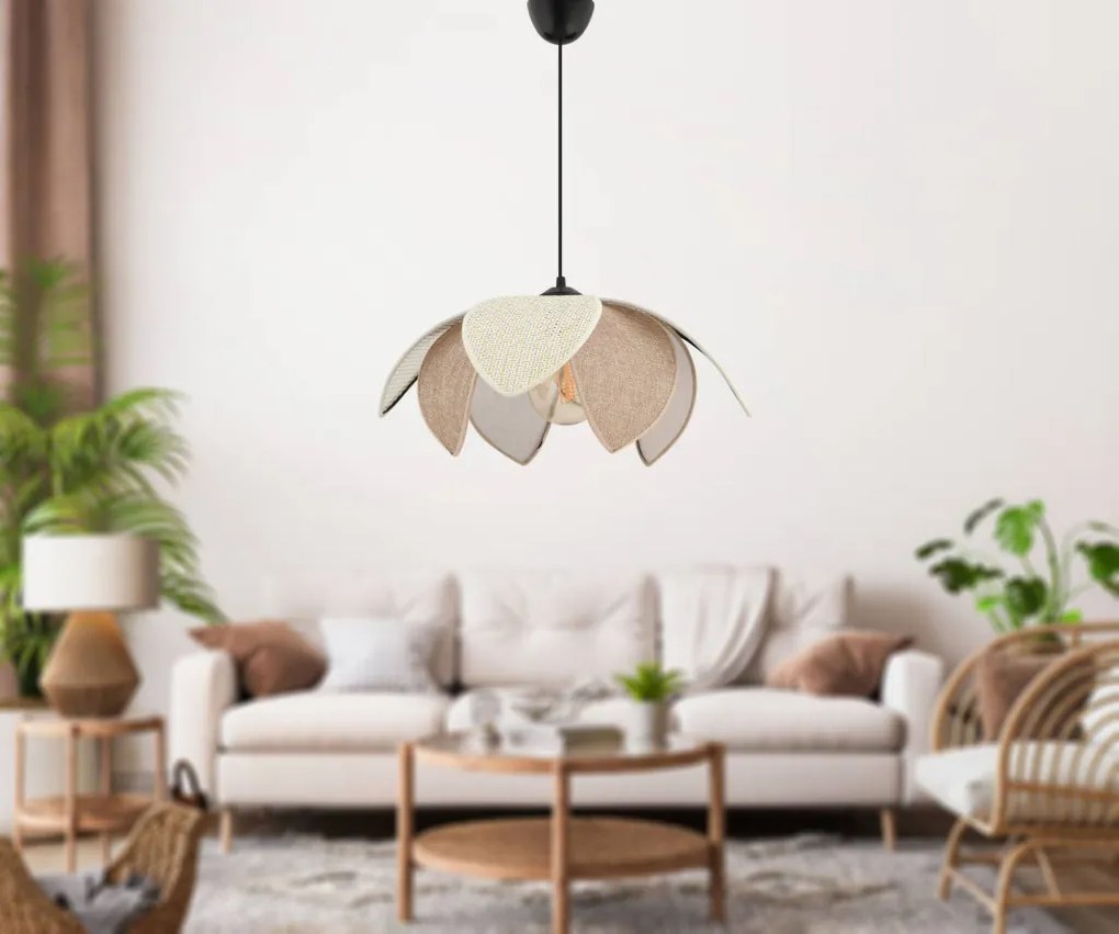 Peony Hazeran - White, Beige