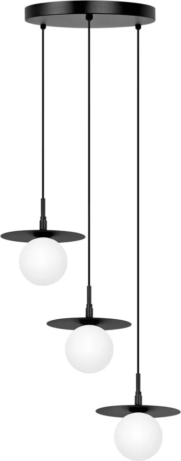 KAJA K-5375 SANTE Többágú Függesztett Lámpa Fekete G9 IP20