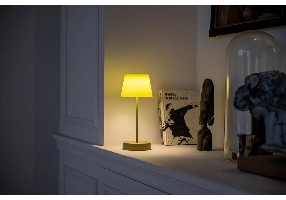 Zöld LED dimmelhető asztali lámpa (magasság 33,5 cm) Oscar – Remember