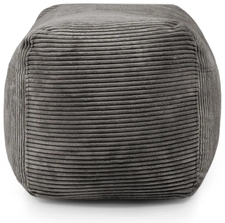 Barna kordbársony babzsákfotel Plus 70 Lounge – SLOWDOWN