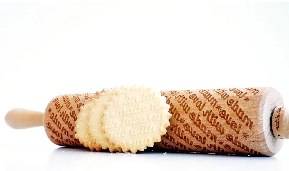 Made with Love fa mintás sodrófa - Valek