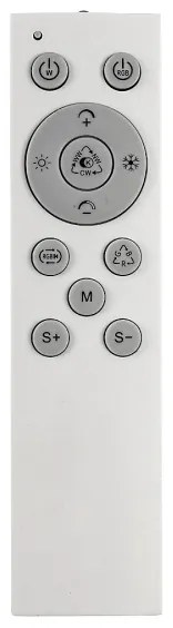 Rabalux 71401 - Fényerő-szabályozható LED mennyezeti lámpatest SHIRIN LED/40W/230V 3000-6500K + távirányító