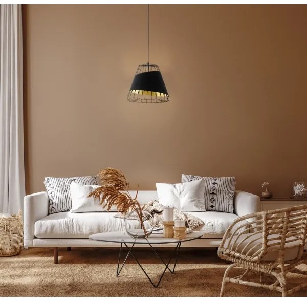 Eglo 49446 - Csillár zsinóron AUSTELL 1xE27/60W/230V