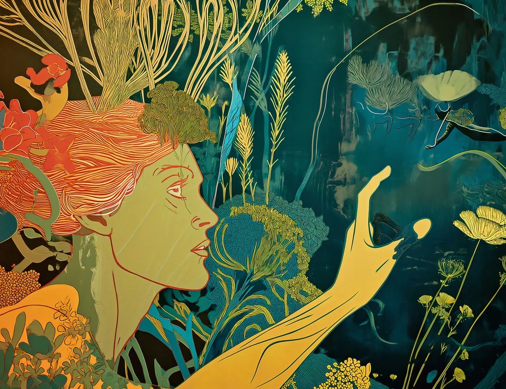 Poszter 65x50cm Hívás Flórába