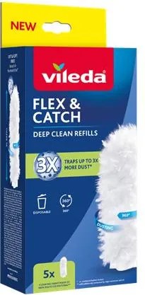 Portörlő utántöltő, 5 db, VILEDA Flex&Catch (KHTV84)