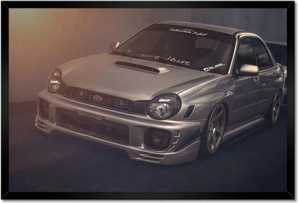 Poszterek keretben 60x40 2003 Subaru Impreza Wrx