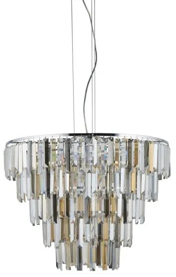 Searchlight 1229-9CC - Csillár zsinóron CLARISSA 9xE14/40W/230V