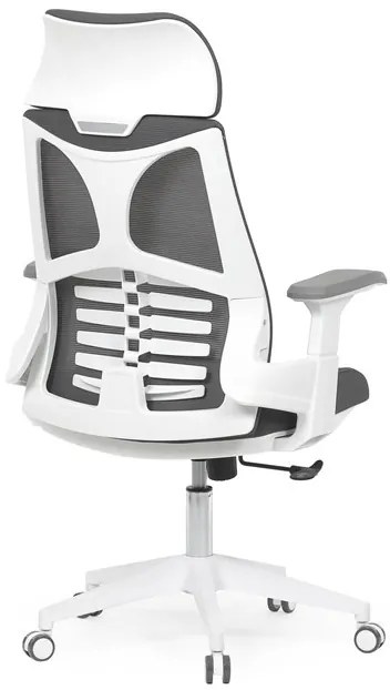 Fehér irodai szék hintamechanikával. KA-S247 WT