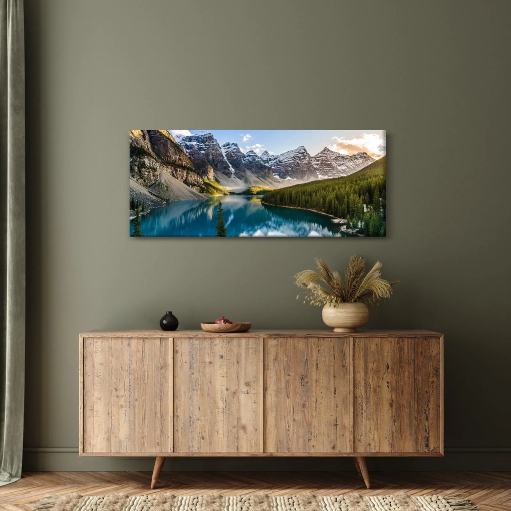 Kép - Kanada, Banff Nemzeti Park, Moraine Lake (120x50 cm)