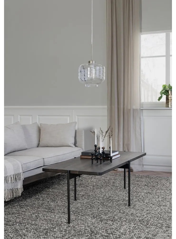 Shelton barna kőrisfa dohányzóasztal, 145 x 60 cm - Rowico