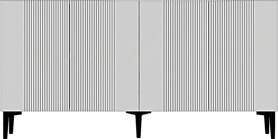 Corsa komód, fehér, 150 cm