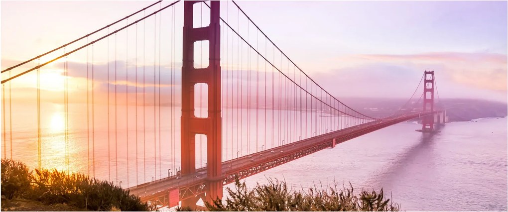 Kép - San Francisco (120x50 cm)