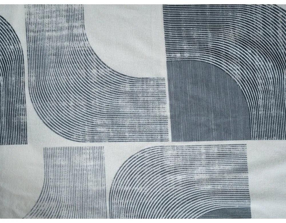 B.E.S. Petrovice Flanel ágynemű Nordic Grey, 140 x200 cm, 70 x 90 cm