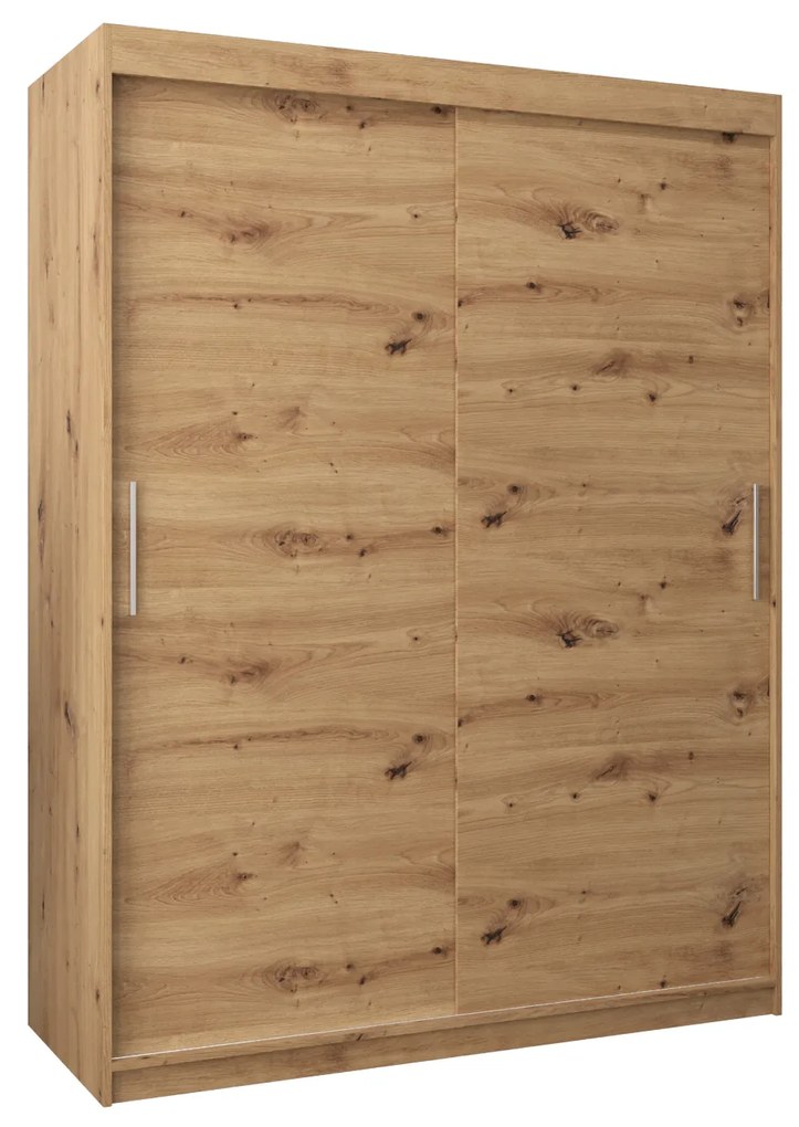 Ruhásszekrény 150 cm Toki (artisan tölgy + artisan tölgy). 1064827