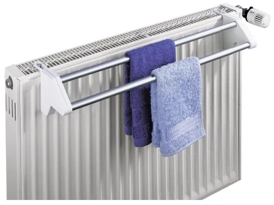 WENKO 3702100 - Akasztó 13x11,5 cm ezüst/fehér