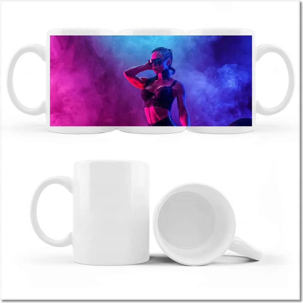 Fotó bögre DJka Nő Dj Füst Pár