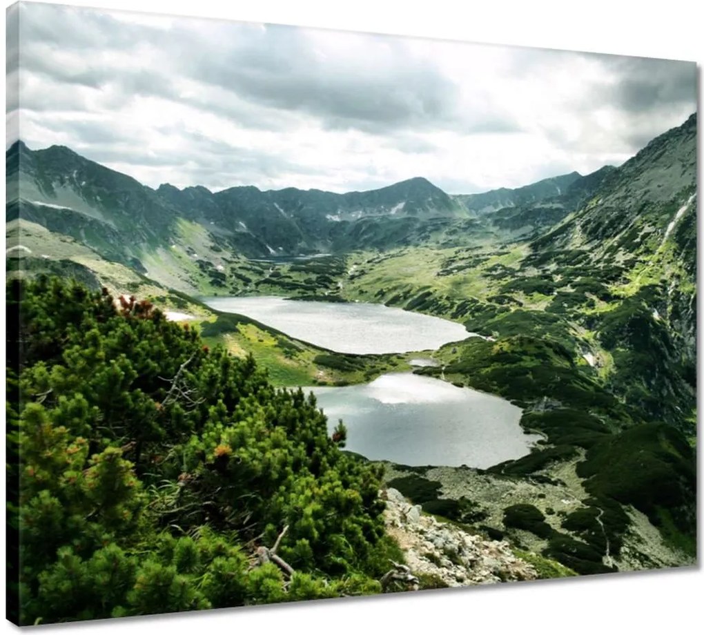 Vászonkép 50x40 Tátra Völgy 5 tó