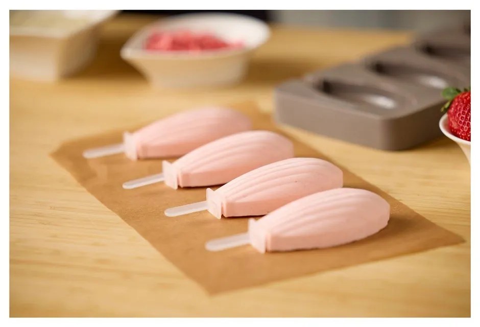 Szilikon jégkrémkészítő forma – Blomsterbergs