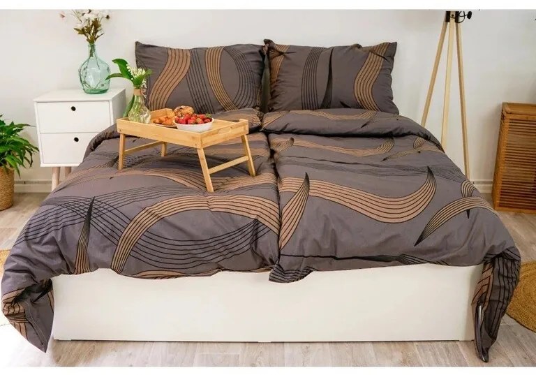 Stanex Gold Ribbon szatén ágyneműhuzat, 140 x 220 cm, 70 x 90 cm, 140 x 220 cm, 70 x 90 cm