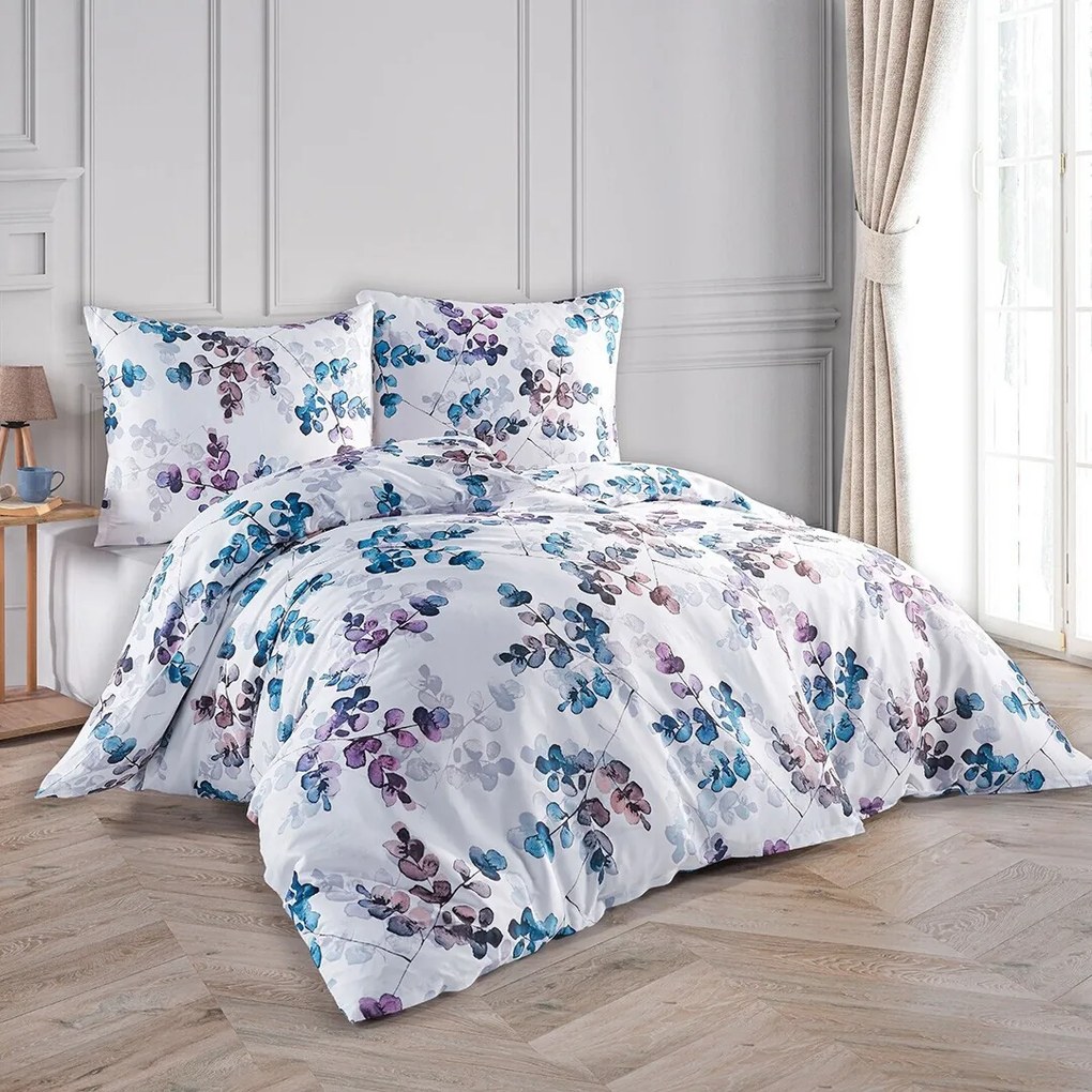 BedTex Satin ágynemű Mystic, 160 x 200 cm, 2 x 70 x 80 cm, 160 x 200 cm, 2 db 70 x 80 cm