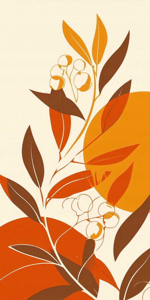 Poszter 50x100cm Meleg őszi szél