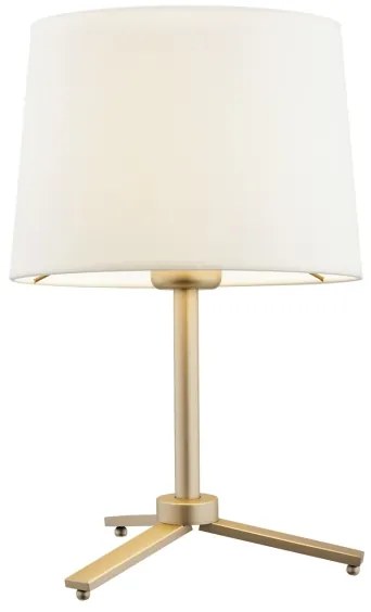 Argon 8318 - Asztali lámpa CAVALINO 1xE27/15W/230V 39 cm krémes/arany